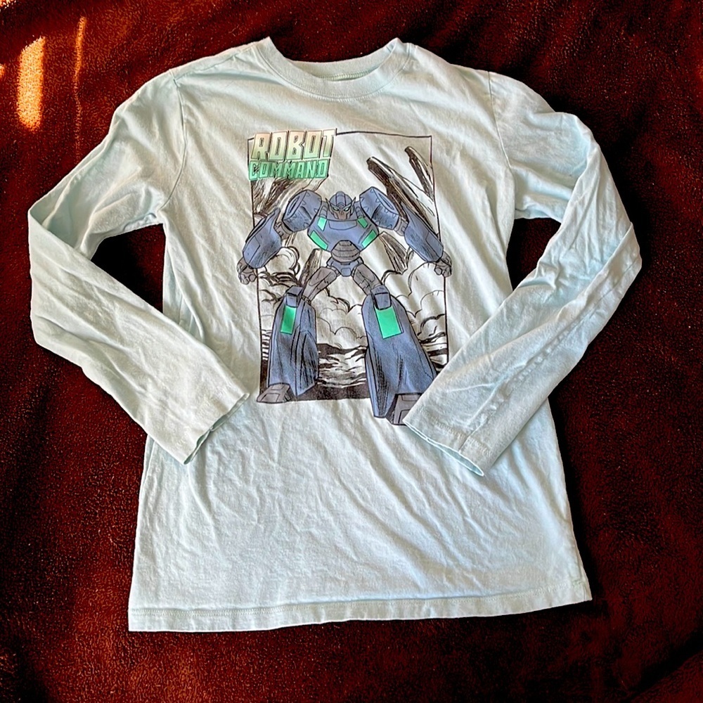 Robot long sleeve shirt